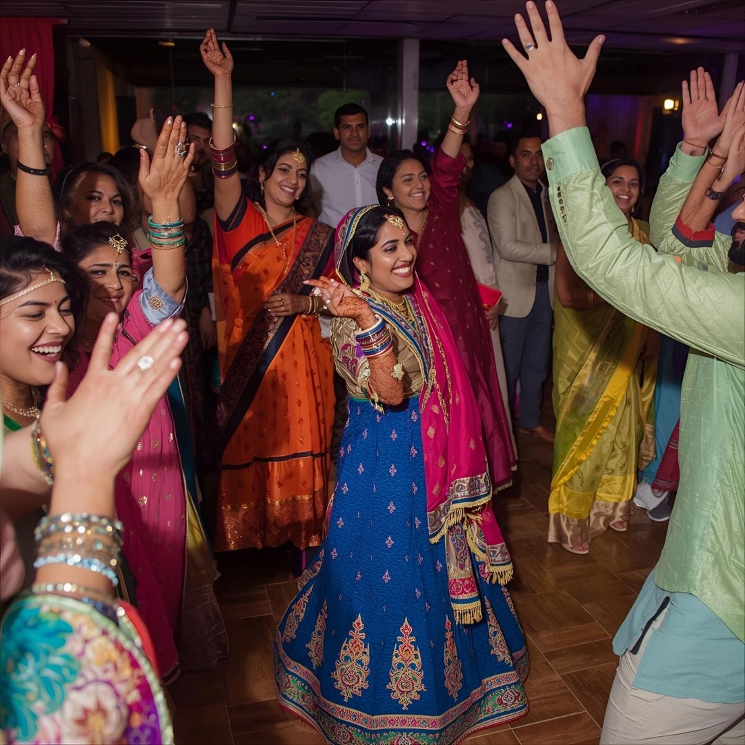 Dancing at a reception